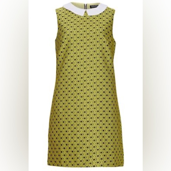 Sugarhill Boutique Green Julie Vintage Scene Shift Dress UK 8-16 main image 0